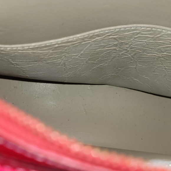 Louis Vuitton LV Hand Bag Houston Red Vernis - Picture 8 of 9